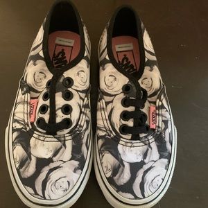 Toddler rose vans shoes